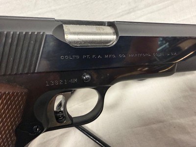 Colt Colt 1911 Pre 70 Ser. GC NM 45 ACP 1964 - Image 5 of 18