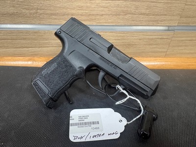 Used Sig Sauer P365 SAS 9MM - Image 2 of 2