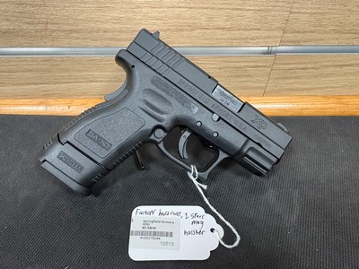 Used Springfield XD-40 SC .40S&W - Image 2 of 2