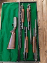 WINCHESTER MODEL 12 Field GradeCustom 4 Barrel Set - 1 of 15
