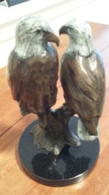 "Hampden Eagles" in Bronze by Forest Hart - 6 of 8