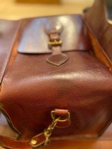 Vintage Leather Shotgun Sleeve and Ammo Range Bag - 11 of 15