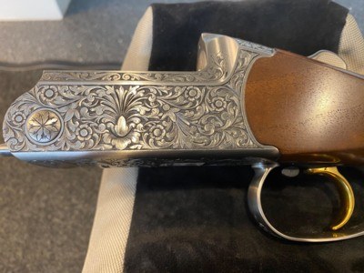 Blaser F-3 Engraved 12 gauge shotgun - Hand Engraved - Image 1 of 15