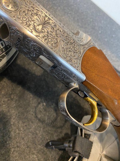 Blaser F-3 Engraved 12 gauge shotgun - Hand Engraved - Image 10 of 15