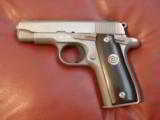 COLT GOV. 380 CAL. "FIRST EDITION" STAINLESS #91 OUT OF 1000 MFG. - 2 of 5