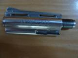 COLT PYTHON BARREL, 4" STAINLESS, [BARREL ONLY] APPEARS TO HAVE NEVER BEEN ON A GUN - 1 of 2