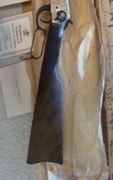 WINCHESTER 94, 30-30, WELLS FARGO COMMERATIVE NIB. HAS A SMALL SPOT IN THE FINISH ON THE RECEIVER WHICH IS FACTORY DEFECT, NEW
[SOLD PENDING FUNDS] - 4 of 5
