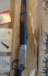 WINCHESTER 94, 30-30, WELLS FARGO COMMERATIVE NIB. HAS A SMALL SPOT IN THE FINISH ON THE RECEIVER WHICH IS FACTORY DEFECT, NEW
[SOLD PENDING FUNDS] - 5 of 5