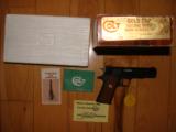 COLT SERIES 70 GOLD CUP, 45 AUTO NEW UNFIRED IN BOX - 2 of 2