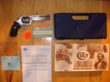 COLT "KODIAK" 44 MAG. 6"
FACTORY PORTED, STAINLESS NEW UNFIRED IN COLT CUSTOM SHOP BOX (SOLD PENDING FUNDS) - 2 of 2