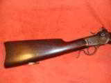 WINCHESTER 1885 LOW WALL MUSKET 22 SHORT, WITH FACTORY PEEP SITE, ALL FACTORY ORIGINAL - 2 of 4