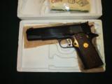COLT SERIES 70 GOLD CUP, 45 AUTO. NEW UNFIRED IN THE BOX - 2 of 3