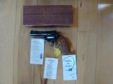 COLT PYTHON 357 MAG., 4" BLUE MFG. 1962, NEW IN BOX, CAN BE SHIPPED TO CALIFORNIA [SOLD PENDING FUNDS] - 1 of 2