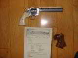 COLT PYTHON 38 SPC. 8"
"TARGET" MFG 1981 COMES WITH FACTORY AUTHENTIC LETTER - 1 of 6