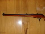 ANSCHUTZ 1518, 22 MAG. CHERCKED MONTE CARLO, BEAUTIFUL FRENCH WALNUT WITH ROSE WOOD TIP FOREARM, MANILICHER STOCK, 99% COND. - 3 of 5