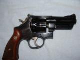 SMITH & WESSON PRE-27, 357 MAG. 3 1/2, BLUE, MFG IN THE 1950's, LIKE NEW IN THE GOLD BOX [SOLD PENDING FUNDS] - 3 of 4
