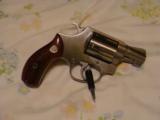 SMITH & WESSON 60 NO DASH FIRST EDITION, 2" STAINLESS, ROSEWOOD S&W GRIPS, 99%
[SOLD PENDING FUNDS] - 2 of 2