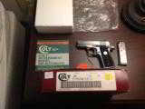 COLT MUSTANG + 2, 380 CAL.. STAINLESS STEEL, NEW UNFIRED IN BOX - 1 of 3