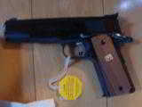 COLT SERIES 70 GOLD CUP NATIONAL MATCH, 45 ACP.
BLUE NEW UNFIRED 100% COND.
IN THE BOX - 2 of 4