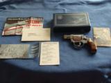 SMITH & WESSON 38 SPC. MODEL 60 NO DASH, NEW UNFIRED, UNTURNED IN 100% COND. IN ORIGINAL BOX. [SOLD PENDING FUNDS]
- 1 of 4