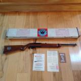 RUGER 44 MAGNUM, CARBINE, 25TH ANNIVERSARY NEW UNFIRED, 100% COND. IN BOX [SOLD PENDING FUNDS] - 1 of 5