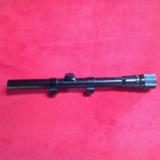 WEAVER V-22-A 3X-6X VARIABLE 22 RIFLE SCOPE DUPLEX CROSSHAIRS GOOVED RECEIVER MOUNTS ARE ON THE SCOPE LIKE NEW [SOLD PENDING FUNDS] - 1 of 2