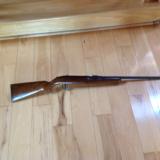 WINCHESTER M-55, 22 LR. SINGLE SHOT AUTOMATIC RIFLE, WALNUT WOOD, EJECTS HULL OUT THE BOTTOM, VERY GOOD COND. NO BLUE WEAR, [SOLD PENDING FUNDS] - 1 of 7
