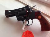 COLT PYTHON 357 MAG.,
{3" COMBAT PYTHON"} "ROYAL BLUE" NEW UNFIRED UNTURNED IN BOX. "HOLY GRAIL" OF THE PYTHONS - 2 of 7