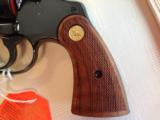 COLT PYTHON 357 MAG.,
{3" COMBAT PYTHON"} "ROYAL BLUE" NEW UNFIRED UNTURNED IN BOX. "HOLY GRAIL" OF THE PYTHONS - 6 of 7