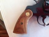 COLT PYTHON 357 MAG.,
{3" COMBAT PYTHON"} "ROYAL BLUE" NEW UNFIRED UNTURNED IN BOX. "HOLY GRAIL" OF THE PYTHONS - 7 of 7