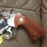 COLT PYTHON 357 MAG. 6" BRITE NICKEL, NEW, UNTURNED 100% C.OND. IN BOX.(SOLD PENDING FUNDS) - 8 of 11