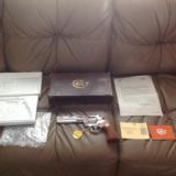 COLT PYTHON 357 MAG. 6" BRITE NICKEL, NEW, UNTURNED 100% C.OND. IN BOX.(SOLD PENDING FUNDS) - 1 of 11