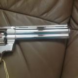COLT PYTHON 357 MAG. 6" BRITE NICKEL, NEW, UNTURNED 100% C.OND. IN BOX.(SOLD PENDING FUNDS) - 5 of 11