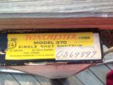 WINCHESTER 370, 12GA. "RARE 36" BARREL" NEW UNFIRED IN BOX, NEVER BEEN ASSEMBELED
- 4 of 4