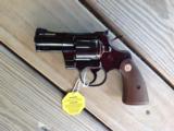 COLT PYTHON 357 MAGNUM, 2 1/2" "ROYAL BLUE" APPEARS TO HAVE NEVER BEEN FIRED EXCEPT AT THE FACTORY NIB {SOLD PENDING FUNDS) - 5 of 6