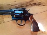 SMITH & WESSON K-22 MASTERPIECE [PRE-17] 22 LR., 6" BLUE IN GOLD BOX, 99% COND. [SOLD PENDING FUNDS] - 4 of 7