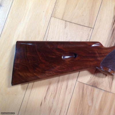 BROWNING BELGIUM TAKEDOWN, 22 LR. GRADE 2, MFG. 1966,COME WITH BROWINGCASE PICTURED IN HOMER TYLERS BOOK, [HAS BRASS TRIM AROUND BOTH SIDES] - Image 5 of 11
