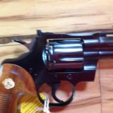 COLT PYTHON 357 MAGNUM, 4" BLUE, MFG. 1966,UNTURNED, NO TURN RING, NEW COND. IN BOX [SOLD PENDING FUNDS] - 7 of 7