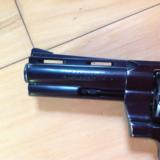 COLT PYTHON 357 MAGNUM, 4" BLUE, MFG. 1966,UNTURNED, NO TURN RING, NEW COND. IN BOX [SOLD PENDING FUNDS] - 5 of 7