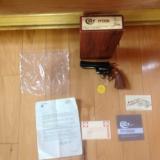 COLT PYTHON 357 MAGNUM 4" BLUE, MFG. 1979, NEW 100% COND., UNFIRED, NO TURN RING, IN THE BOX [SOLD PENDING FUNDS]
- 1 of 5