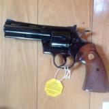 COLT PYTHON 357 MAGNUM 4" BLUE, MFG. 1979, NEW 100% COND., UNFIRED, NO TURN RING, IN THE BOX [SOLD PENDING FUNDS]
- 2 of 5