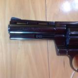 COLT PYTHON 357 MAGNUM 4" BLUE, MFG. 1979, NEW 100% COND., UNFIRED, NO TURN RING, IN THE BOX [SOLD PENDING FUNDS]
- 3 of 5