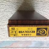 COLT COBRA 38 SPC., 2"BLUE, FIRST EDITION, LIKE NEW IN BOX WITH OWNERS MANUAL, WARRANTY CARD, ORIGINAL SALES INVOICE FROM 1964, NEW ESTATE GUN - 8 of 9