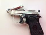 BERETTA 950 BS, JET FIRE, 25 AUTO, [RARE BRITE NICKEL] JUST ARRIVED FROM AN ESTATE, APPEARS UNFIRED, 100 % COND. IN BOX - 3 of 4