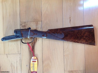WINCHESTER 21 CUSTOM PIGEONGRADE, 410 GA. 21-6 FACTORY ENGRAVED, 4X FANCY, WALNUT, RARE ONLY 65 TOTAL 410 GA. MFG. 1948, NEW UNFIRED IN THE BOX - Image 3 of 15
