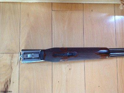 WINCHESTER 21 CUSTOM PIGEONGRADE, 410 GA. 21-6 FACTORY ENGRAVED, 4X FANCY, WALNUT, RARE ONLY 65 TOTAL 410 GA. MFG. 1948, NEW UNFIRED IN THE BOX - Image 15 of 15