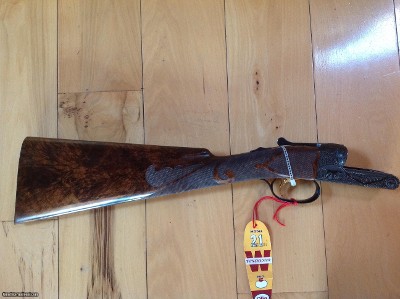WINCHESTER 21 CUSTOM PIGEONGRADE, 410 GA. 21-6 FACTORY ENGRAVED, 4X FANCY, WALNUT, RARE ONLY 65 TOTAL 410 GA. MFG. 1948, NEW UNFIRED IN THE BOX - Image 2 of 15