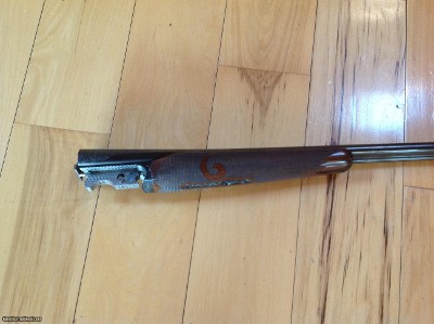 WINCHESTER 21 CUSTOM PIGEONGRADE, 410 GA. 21-6 FACTORY ENGRAVED, 4X FANCY, WALNUT, RARE ONLY 65 TOTAL 410 GA. MFG. 1948, NEW UNFIRED IN THE BOX - Image 7 of 15