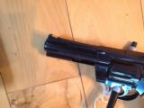 COLT PYTHON 357 MAGNUM 4" ROYAL BLUE, MFG. 1992,, NEW 100% COND.APPEARS UNFIRED IN THE BOX- 5 of 6