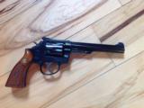 SMITH & WESSON 48-2, 22 MAGNUM, 6" BLUE, COMES WITH OWNERS MANUAL, CLEANING TOOLS, EXC. COND. IN BOX - 3 of 6